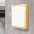 Plafoniera moderna aurie LED 15W/1300lm/3000K, Lero DL 7-623/18 Gold Matt Orion